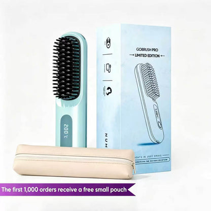 🏆 The Short Hair Specialist! The first smart styling comb designed specif 💖(Type-C charging design)