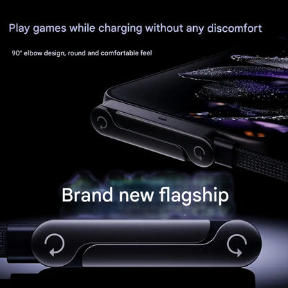 🔥 Buy 2 Get 1 Free | 2-in-1 Invisible Holder Charger Cable|240w super fast charging Fast Charging Cord