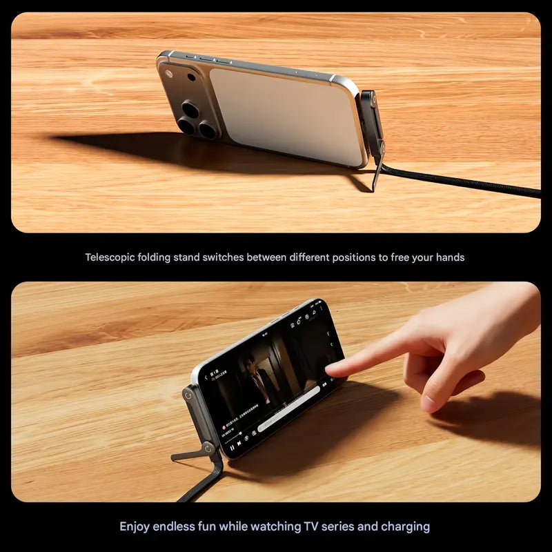 🔥 Buy 2 Get 1 Free | 2-in-1 Invisible Holder Charger Cable|240w super fast charging Fast Charging Cord